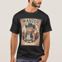 Gato Caubói Desejado, Gato Engraçado Vintage,