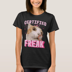 Camiseta Gato Certificado Louco Dito Divertido Gatinho Mulh