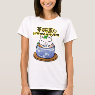 Camiseta Gato Chawancogi, Comida japonesa