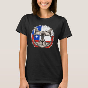 Camiseta Gato Chile Chile Chileno