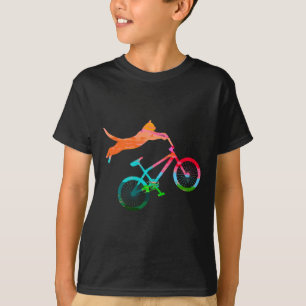 Camiseta Gato Ciclismo Meowtainbiker Ciclismo Bicicleta de