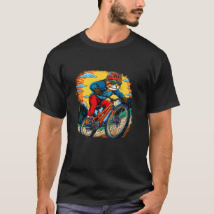 Camiseta Gato Ciclista