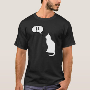 Camiseta Gato Ciência - Gato Matemática, Gato Estatística,