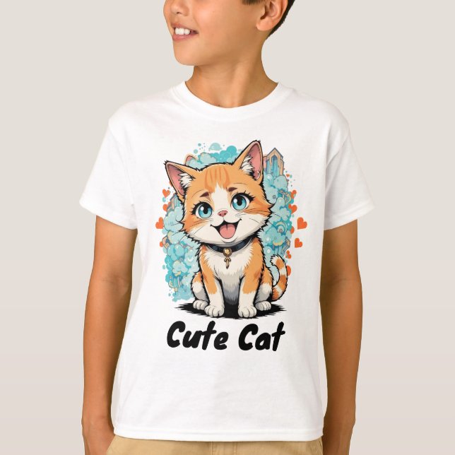 Camiseta Gato Cinto (Frente)