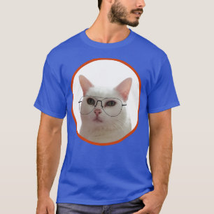 Camiseta Gato Cinto Com Óculos 1