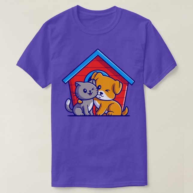 Camiseta Gato Cinto E Cartoon1 (Frente do Design)