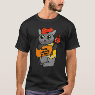 Camiseta Gato Colega Swagazon Associado Mais Encomenda Por