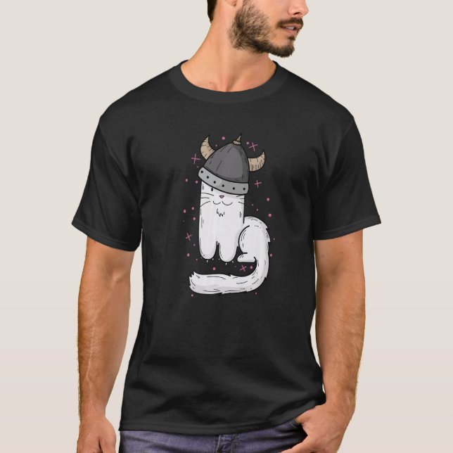 Camiseta Gato Com Capacetes E Garras De Viagem (Frente)