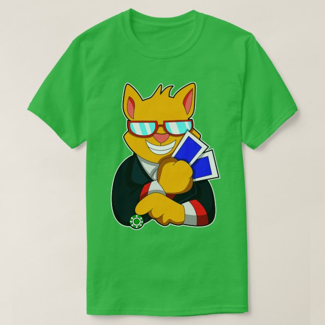 Camiseta Gato com chip ds (Frente do Design)