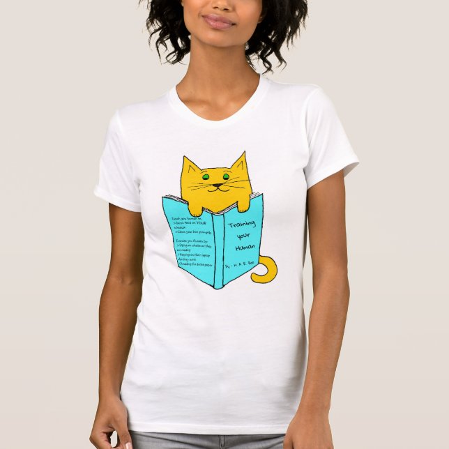 Camiseta Gato com Livro (Frente)