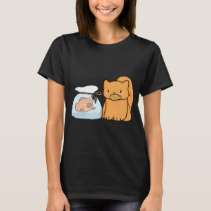 Camiseta Gato com Peixe