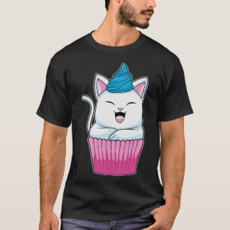 Camiseta Gato Comendo Muffin