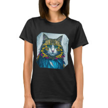 Gato Comeu a Pena de Canário | Arte de Retrato Col