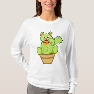 Camiseta Gato como Cactus