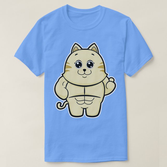Camiseta Gato Como Criador De Portos Com Seis Embalagens (Frente do Design)