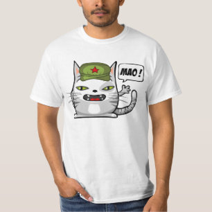 Camiseta gato comunista
