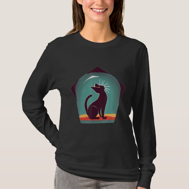 Camiseta Gato Corajoso Billy (Frente)