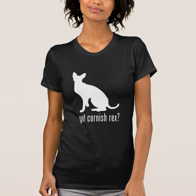 Camiseta Gato Cornish de Rex (Frente)