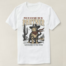 Gato Cowboy Engraçado – Parceiro Meowdy Gato Weste