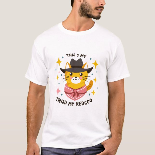 Camiseta Gato Cuteness 2024 | gato clássico (Frente)