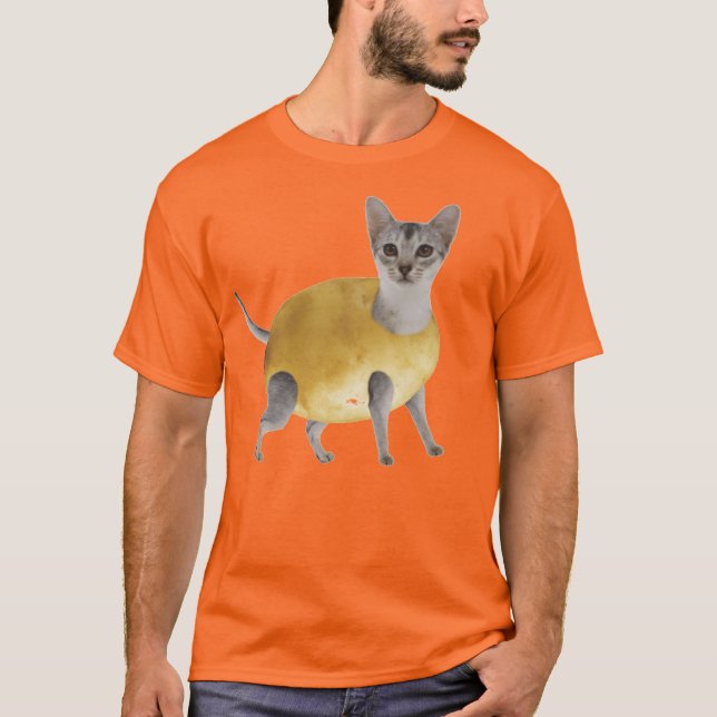 Camiseta Gato da batata (Frente)