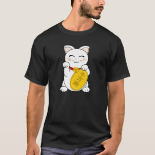Camiseta Gato da boa fortuna - Maneki Neko