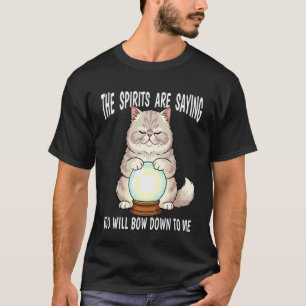 Camiseta Gato da Casa da Vidente com Arco Bola de Cristal D