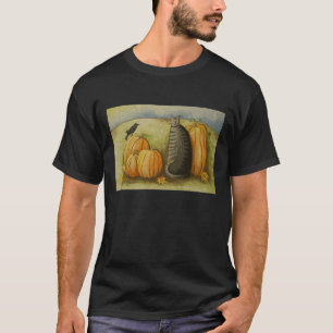 Camiseta Gato da colheita de 4874 colheitas