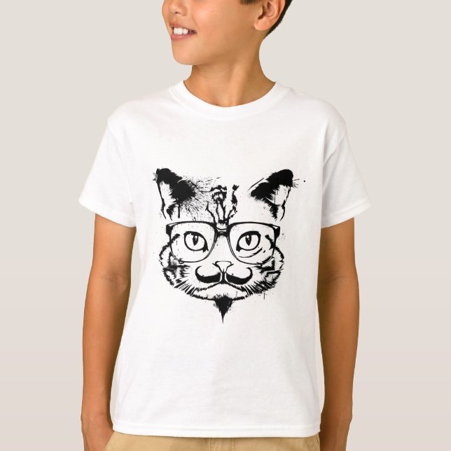 Camiseta Gato da cultura (Frente)