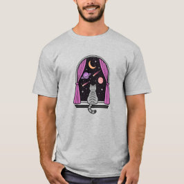 Camiseta Gato da Janela
