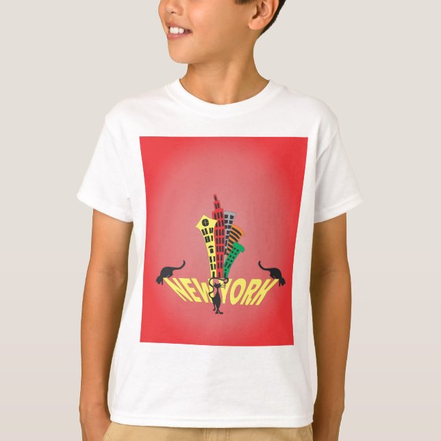 Camiseta Gato da Nova Iorque (Frente)