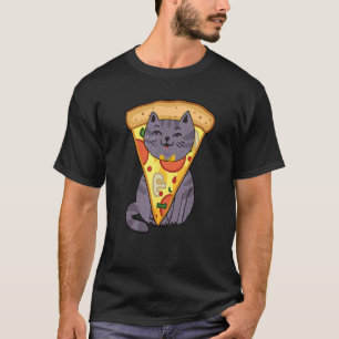 Camiseta Gato da Pizza