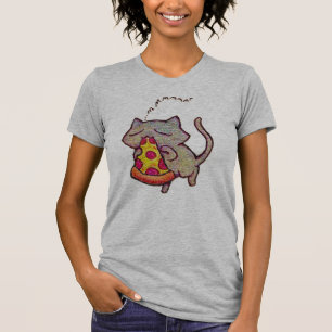 Camiseta Gato da pizza!