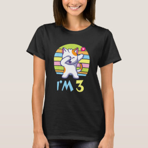 Camiseta Gato Dabbing Com Coração Feliz Para Mim Com Você D