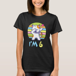 Camiseta Gato Dabbing Com Coração Feliz Para Mim Com Vocês