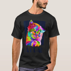 Camiseta Gato Dat  Gato  Gato Para Homens Mulheres Gatinho