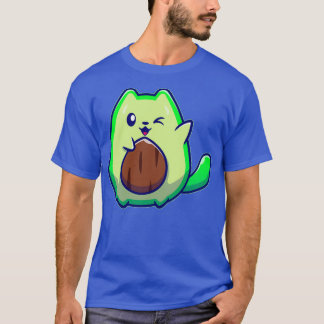 Camiseta Gato de abacate