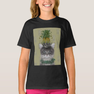 Camiseta Gato de abacaxi