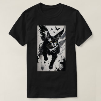 Camiseta Gato de Asa Brushbrave