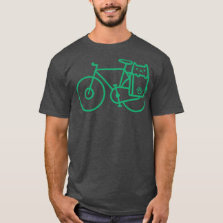 Camiseta Gato de bicicleta