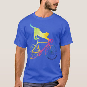 Camiseta Gato de bicicleta
