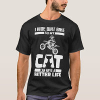 Gato De Bicicleta Dirt - Supermoto Motocross Biker