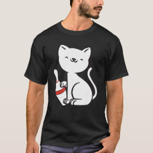 Camiseta Gato de boliche time de boliche bola de boliche