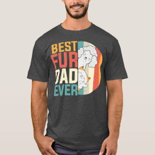 Camiseta Gato De Cão De Pai De Pele Melhor Dia de os pais