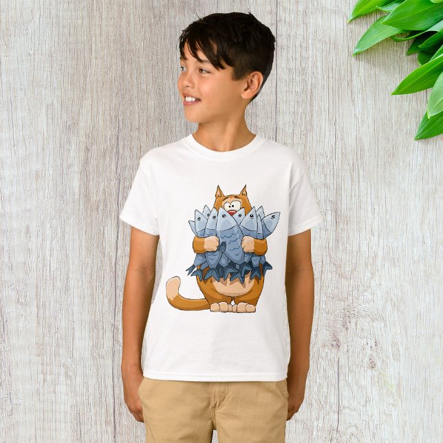 Camiseta Gato de Captura (Criador carregado)