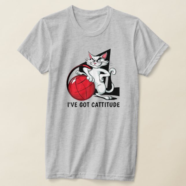 Camiseta Gato de Captura Engraçado (Postura )