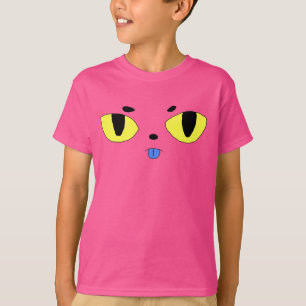 Camiseta Gato de Cartografia Rosa de Gato de alienígena