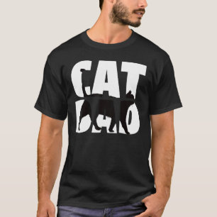 Camiseta Gato De Chá De Gato Pai Para Pai Zoo Animal Essenc
