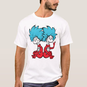Camiseta Gato de Chapéu Coisa Um & Coisa Dois