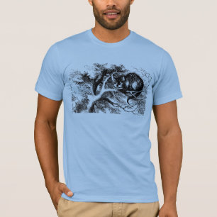 Camiseta Gato de Cheshire Alice no País das Maravilhas Clás